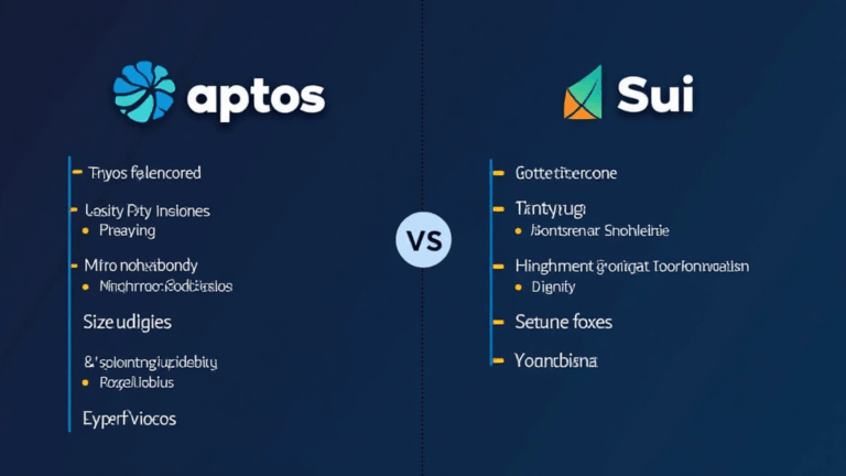 Aptos vs Sui Comparison 2025: Which Blockchain Reigns Supreme?