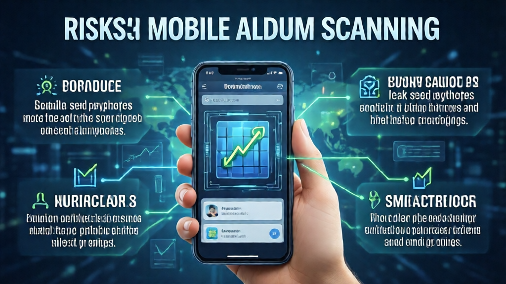 Warning: Mobile Album Scanning May Leak Your Seed Phrase