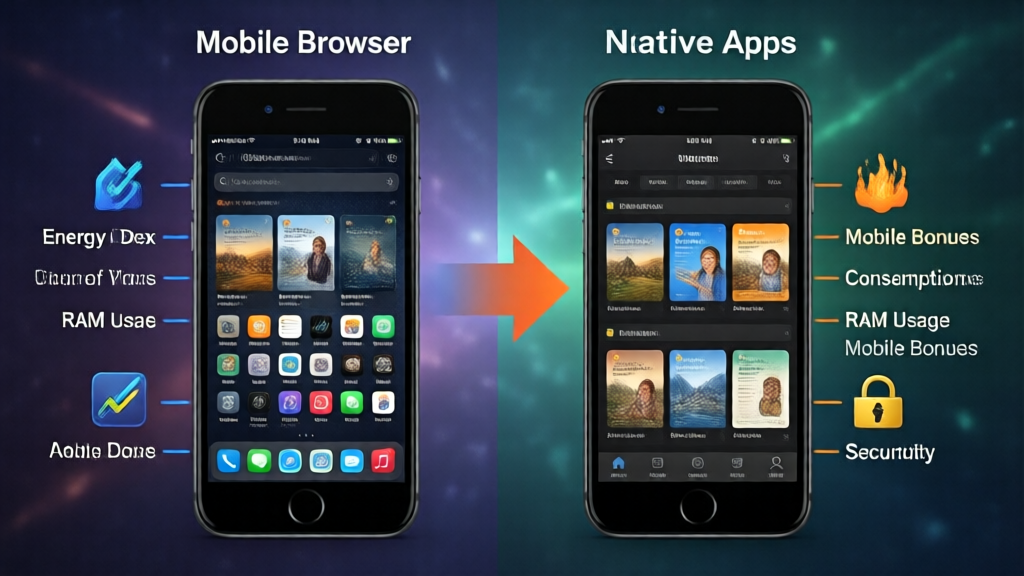 Comparison: Mobile Browser Dex vs. Native App, Who Has Better Rates?