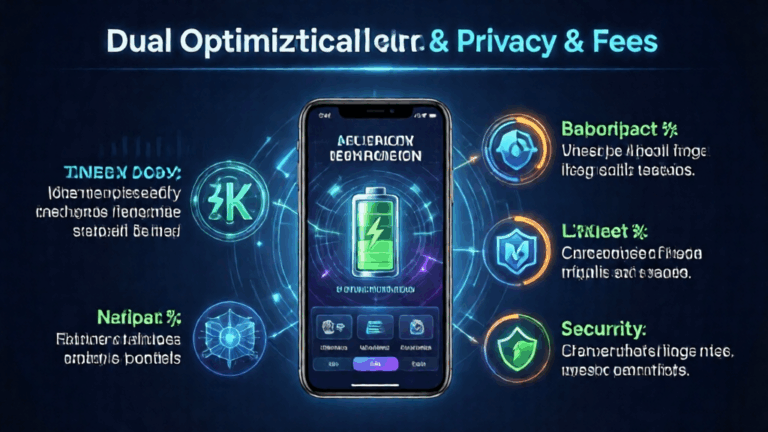 Maximize Your Mobile Earnings: Dual Optimization of Privacy & Fees via ZK